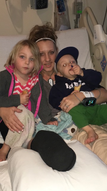 Angie Fowler With Kids